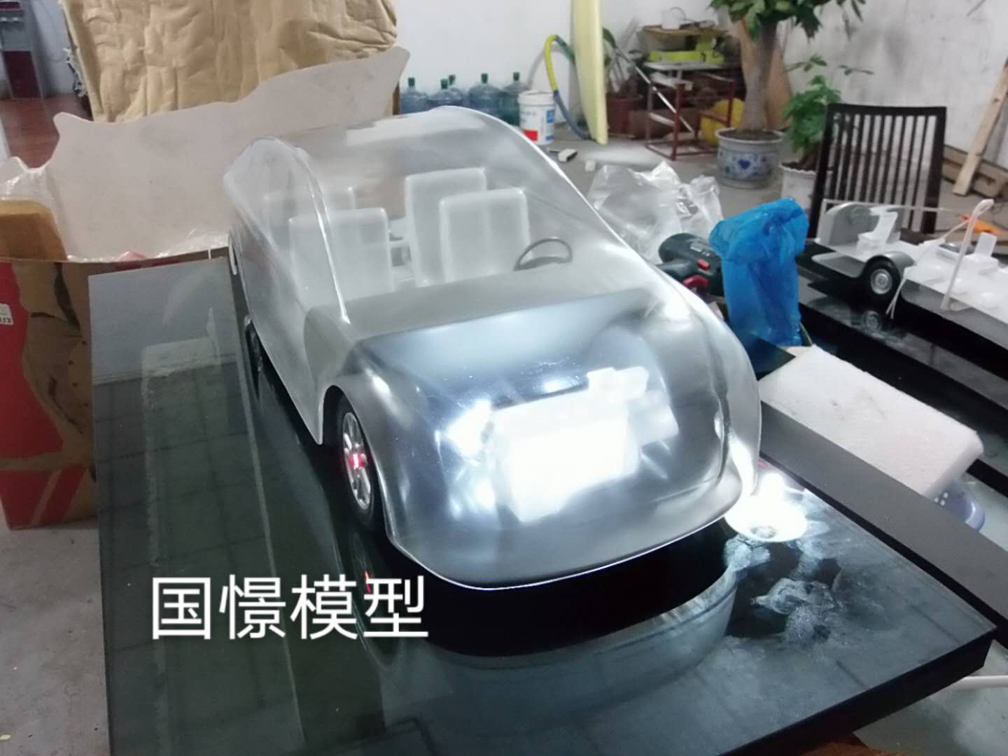 吴忠透明车模型